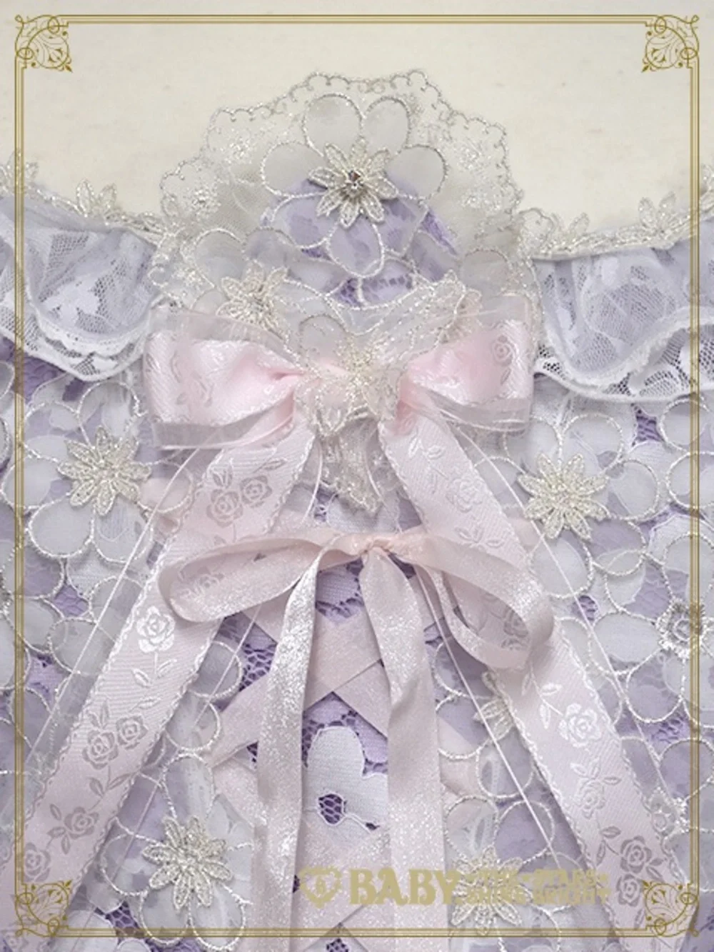 BABY THE STARS SHINE BRIGHT Fairy Floral Canon JSK Lavender Lolita Dress